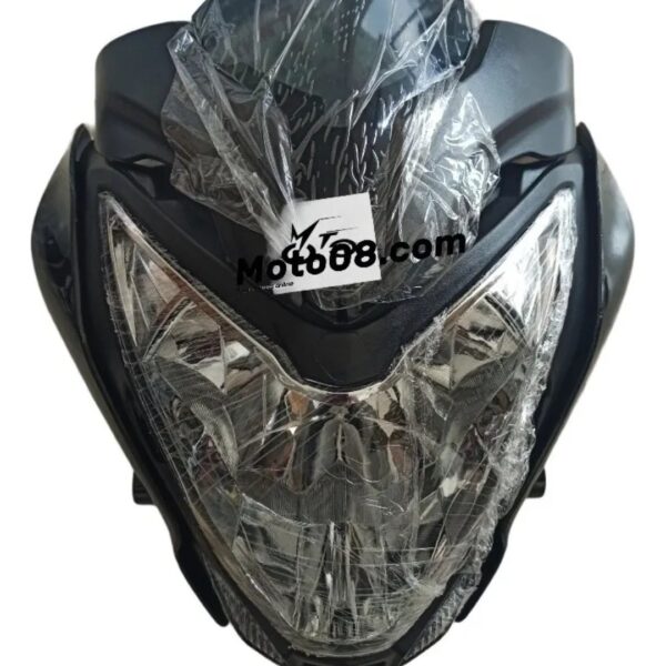 Farola Pulsar 200 Ns + Carenaje Color Negro Completa