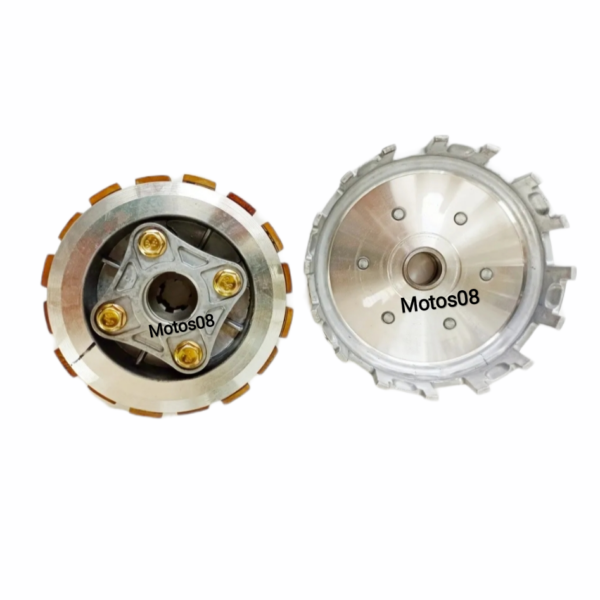 Prensa Clutch Honda C100 Wave + Araña Completa